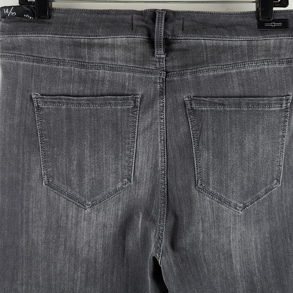 Liverpool Jeans Womens 14/32 The High Rise Ankle Meteorite Wash Gray (30x27) - Picture 8 of 10